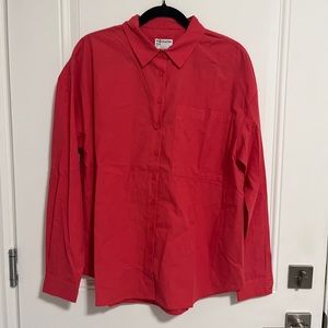 NWT - Frank & Oak Women’s Loose Kapok Shirt - Size M